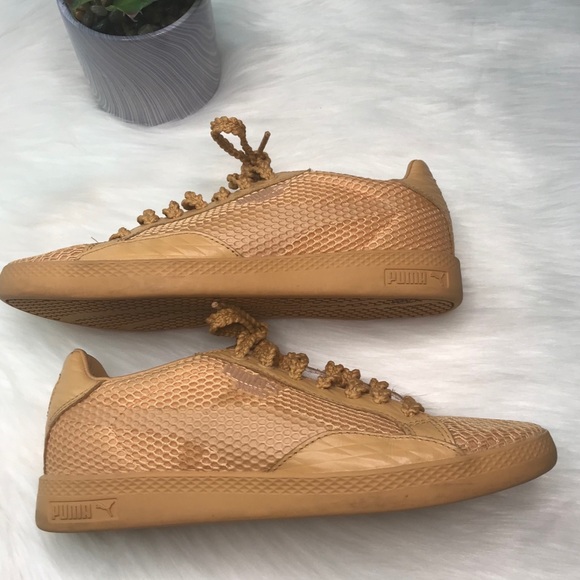 Puma Match Lace Taupe Sneakers - Picture 4 of 8